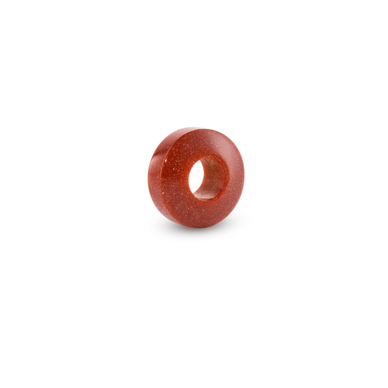 Candy Bead Apricot – Red Sunstone Candy Bead Apricot – Red Sunstone
