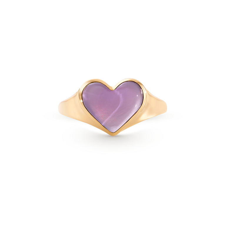 Love Lollipop Pinky – Rose Gold Amethyst Love Lollipop Pinky – Rose Gold Amethyst