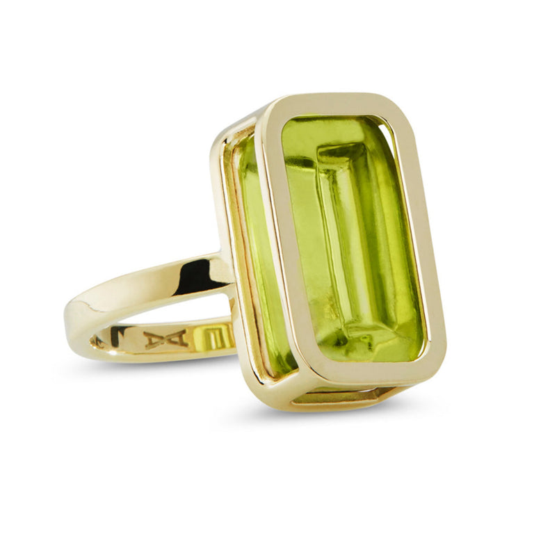 Yellow Gold-Peridot Yellow Gold-Peridot