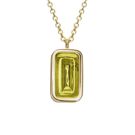 Pfefferminz-necklace-apple-yellow-gold-with-peridot