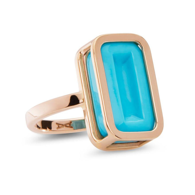 Yellow Gold-Turquoise Yellow Gold-Turquoise