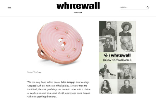Whitewall, United States, December 2020, Licorice Ring Stoned
