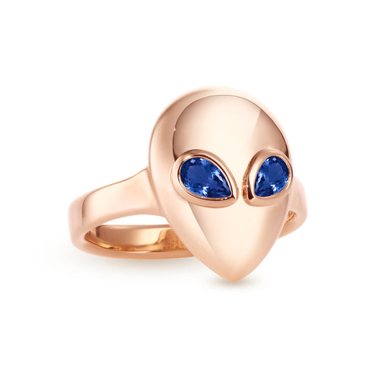Alien-pinky-ring-rose-gold-with-blue-sapphire