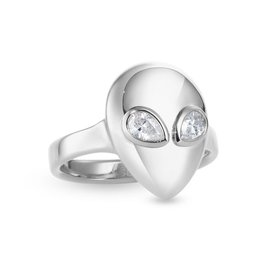 Alien-pinky-ring-white-gold-with-diamond