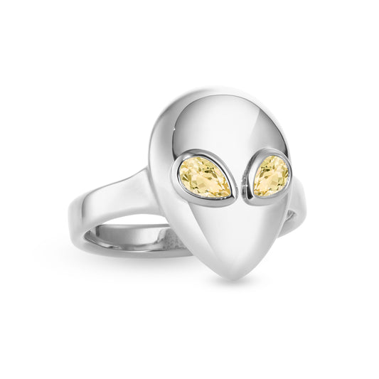 Alien-pinky-ring-white-gold-with-yellow-sapphire