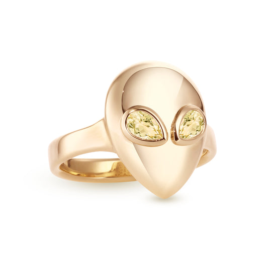 Alien-pinky-ring-yellow-gold-with-yellow-sapphire
