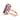 Pfefferminz Ring Plum – Rose Gold Amethyst