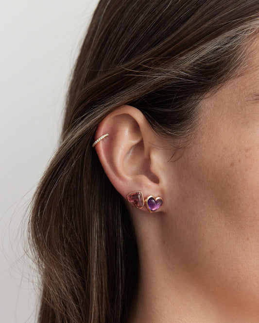 Love-sticker-studs-rose-gold-with-amethyst