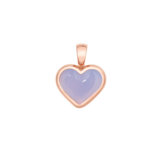 Love-sticker-charm-rose-gold-with-lavender-chalcedony